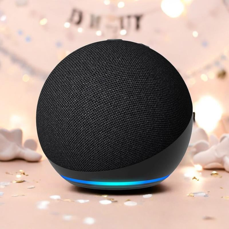 All-Weather Alexa Speaker – Deep Bass, Shockproof Design – Take the Party Anywhere Charcoal Ultra-Portable Alexa Speaker