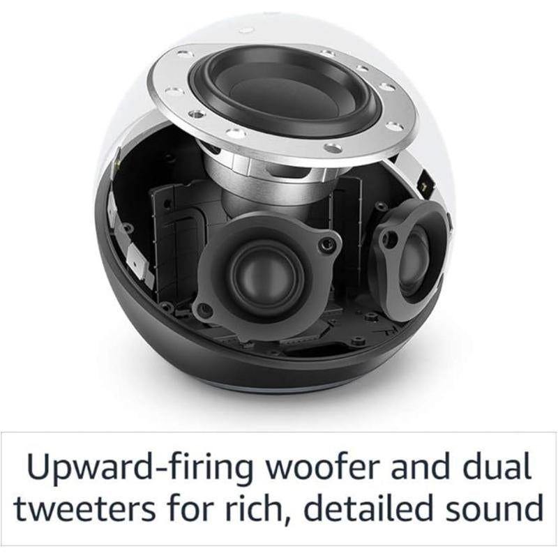 All-Weather Alexa Speaker – Deep Bass, Shockproof Design – Take the Party Anywhere Charcoal Ultra-Portable Alexa Speaker