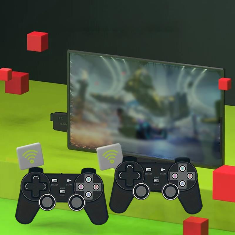 Less Retro Game Console 4K HDMI Output Plug and Play Built-In More than 20,000 Games Gift for Him Wireless Retro Game Console