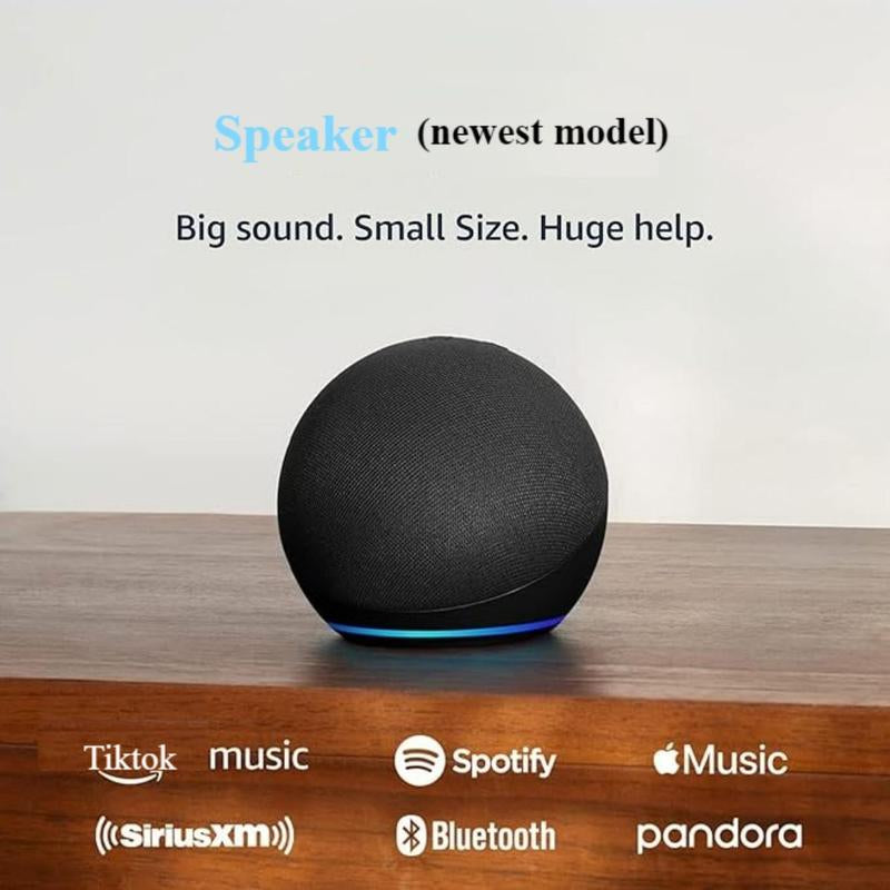 All-Weather Alexa Speaker – Deep Bass, Shockproof Design – Take the Party Anywhere Charcoal Ultra-Portable Alexa Speaker
