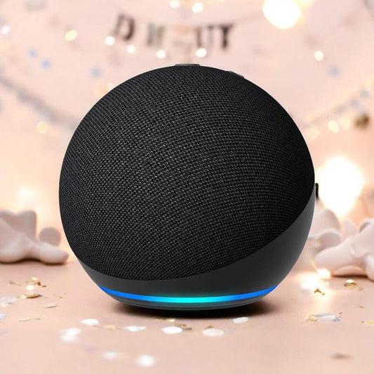 All-Weather Alexa Speaker – Deep Bass, Shockproof Design – Take the Party Anywhere Charcoal Ultra-Portable Alexa Speaker